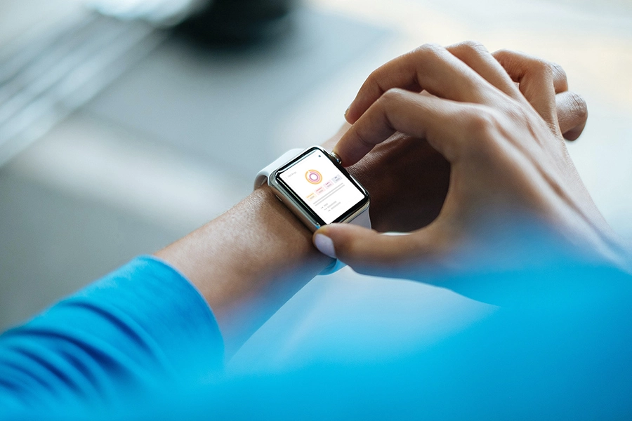 Smart watch app to check jobs updates