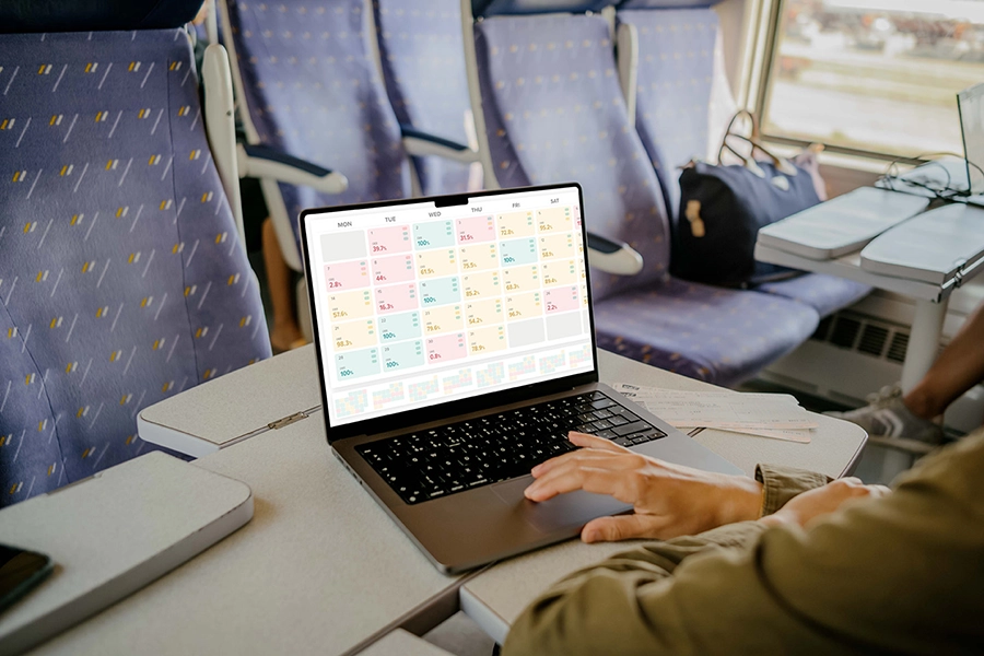 Use Kypeco MES for production planning while travelling