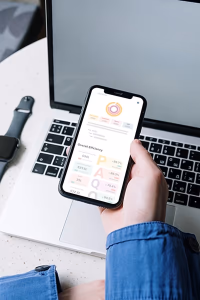 A modern device running Industry 4.0 Digital Manufacturing Solution